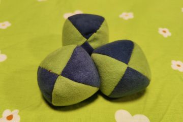 3 כדורי גאגלינג ירוק כחול