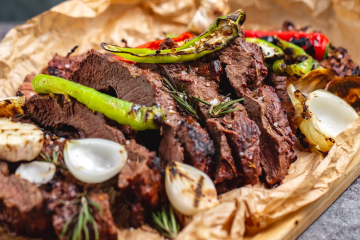 נתחי אסאדו בתנור