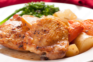 ירכיים ברוטב שום ודבש